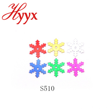 HYYX Large Wholesale high grade 25mm big snow flake/star confetti